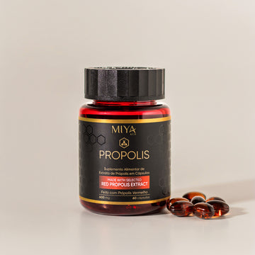 Própolis Vermelho Miya Kea - 60 Cápsulas