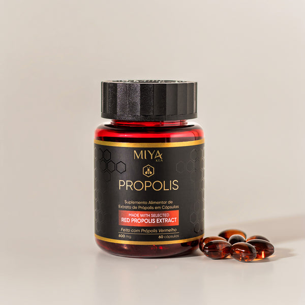 Própolis Vermelho Miya Kea - 60 Cápsulas