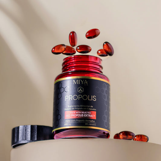 Própolis Vermelho Miya Kea - 60 Cápsulas