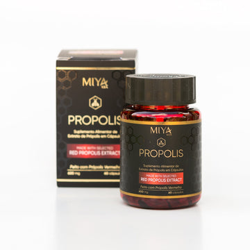 Própolis Vermelho Miya Kea - 60 Cápsulas