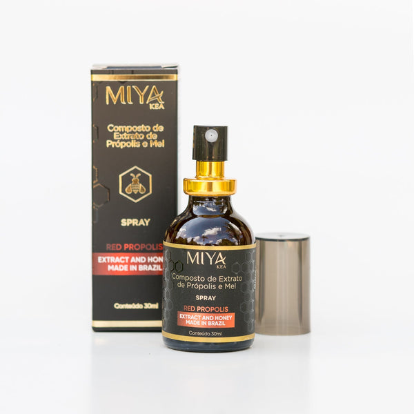 Spray de Própolis Vermelho Miya Kea - 30ml