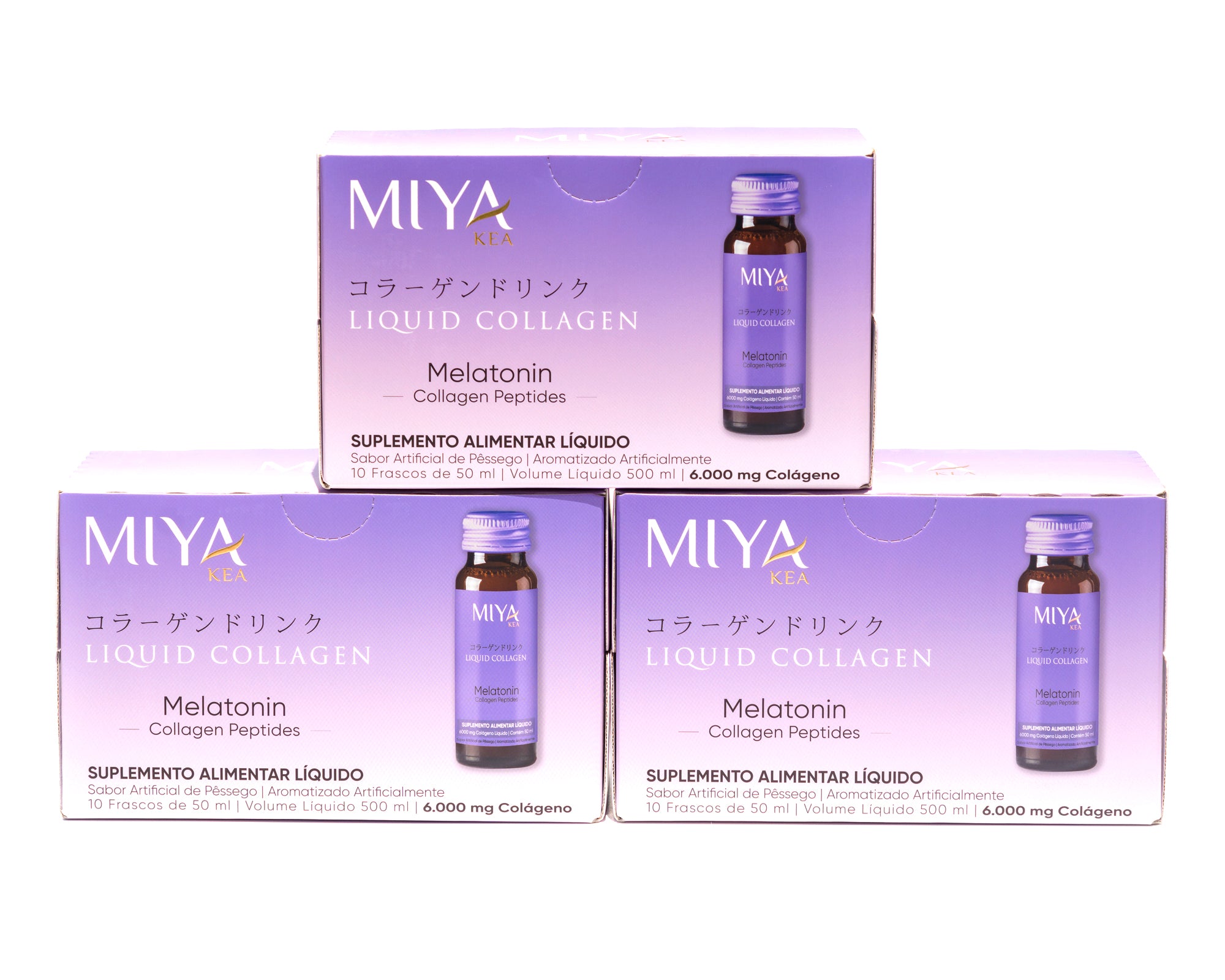 3 Caixas Colágeno Melatonina - Programa de 30 dias (5% OFF)